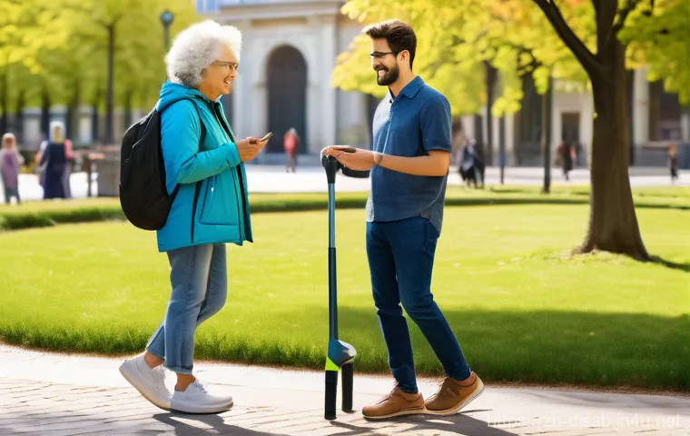 장애인재활상담사와 직무교육 - **Prompt:** A dynamic and inclusive vocational training classroom, bustling with activity. Diverse a...