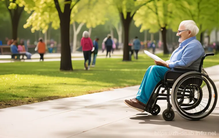 장애인재활상담사와 장애인 지원 시스템 - **Empowering Mobility with Smart Exoskeleton:**
    A dynamic, full-body shot of a young adult, dres...