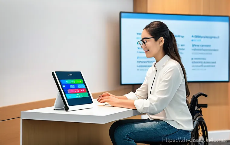 장애인재활상담사와 복지 서비스 - **Prompt 1: Empowering Artistic Independence Through Rehabilitation Guidance**
    An inspiring, rea...