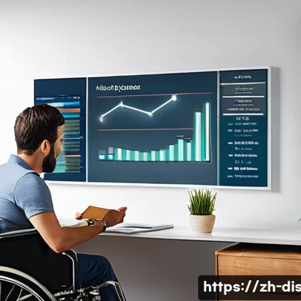 장애인재활상담사와 상담일지 기록법 - **Prompt 1: A Journey of Renewed Hope**
"A visually striking split image. On the left, a person ...